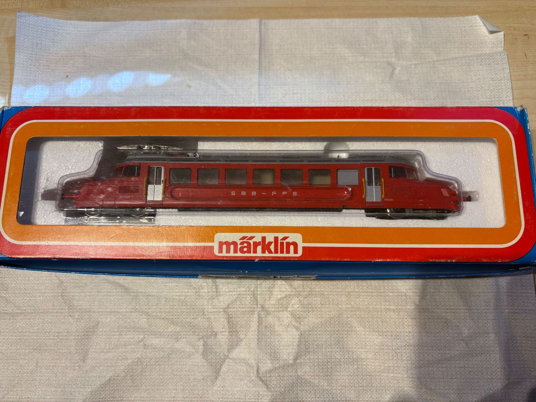Märklin Modellini di ferrovie: Maerklin 3125 Flèche rouge – Nuovo (secondo la descrizione) da Corcelles Payerne venduto da Pierre66 7