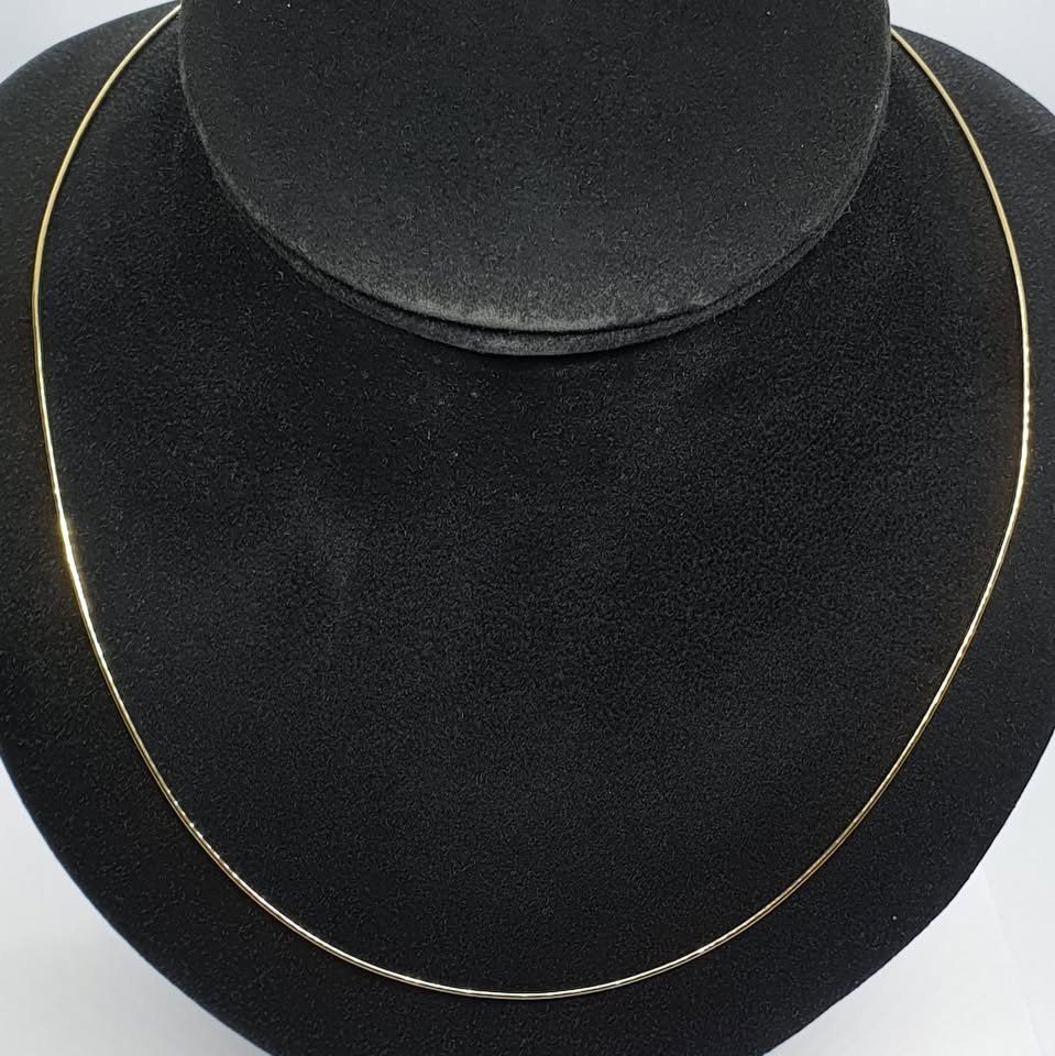 Catenine: Echt 9K Gold Kette – Usato da Luzern venduto da Goldhaus-Luzern