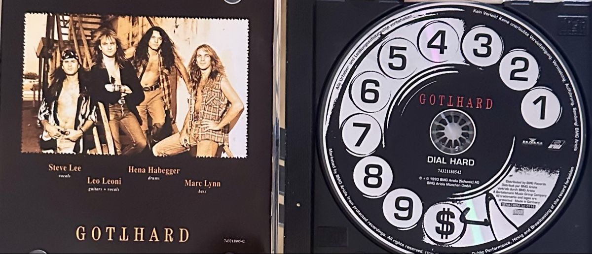 CDs: Gotthard Dial Hard CD Hard Rock guter Zustand – Gebraucht aus Malters von Gustov 2