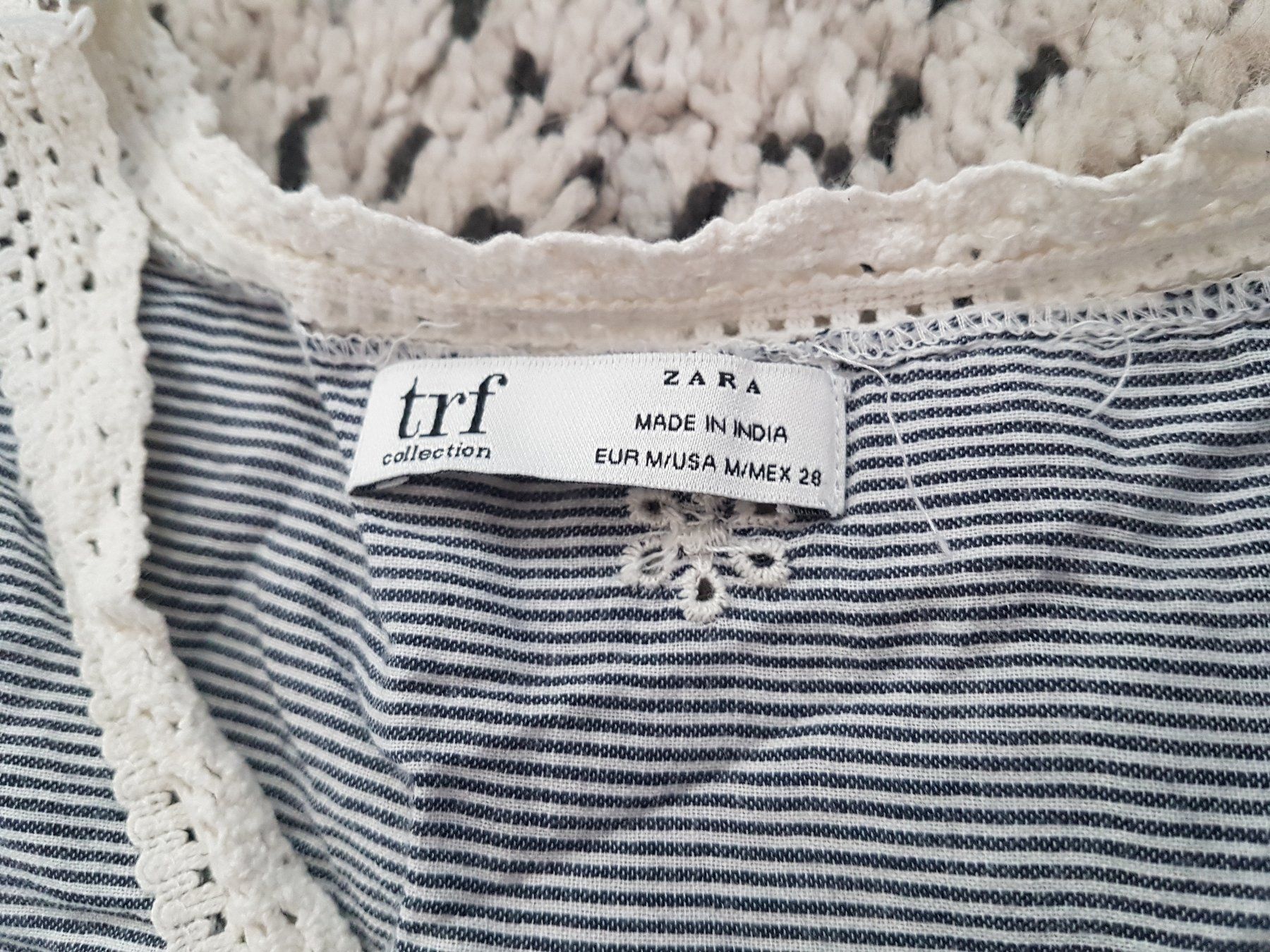 Zara Tuniche: Zara : 1 tunique avec broderie M – Usato da Lutry venduto da kylab7 3