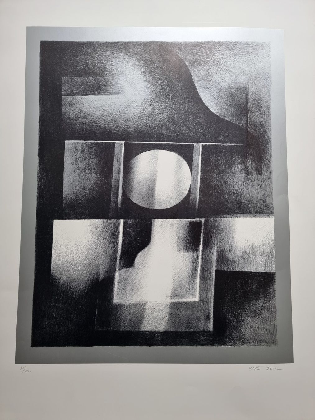 Grafica & Litografie: SVEN KNEBEL SERIGRAPHIE SIGNIERT NUMMERIERT – Usato da Gersau venduto da kunst-online 1