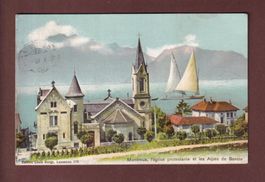 MONTREUX - Eglise protestante - 1910