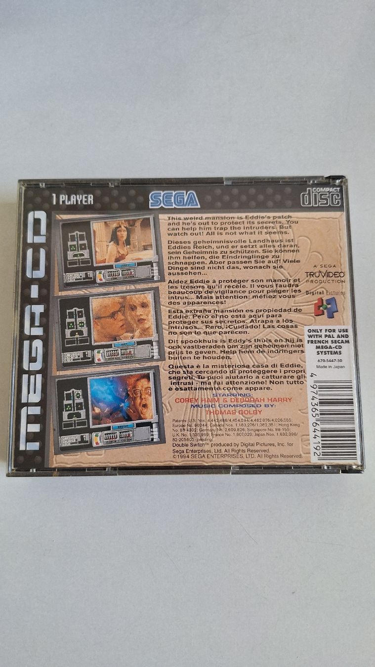 Sega Giochi: Double Switch Sega Mega-CD (PAL) komplett – Usato da Wädenswil venduto da RetroManiac86 1