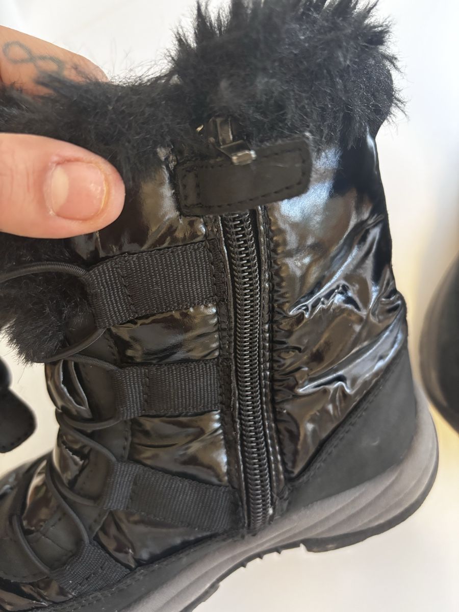 Schuhe für Mädchen: Schwarze Winterstiefel mit Fellrand, Grösse 32 – Gebraucht aus Steffisburg von TelmaG 3