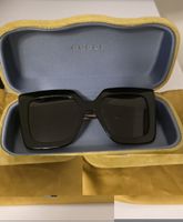 Gucci Sonnenbrille schwarz mit Etui Damen