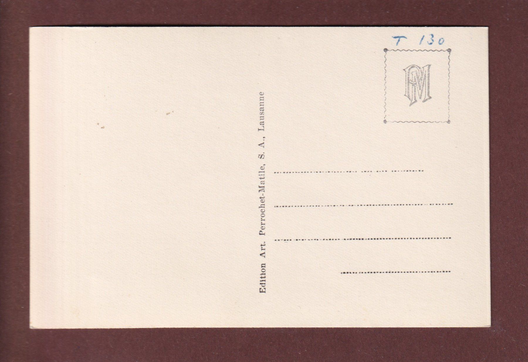 Cartoline postali: ST. URSANNE - Intérieur de la Collégiale – Usato da Pully venduto da nicecards 1