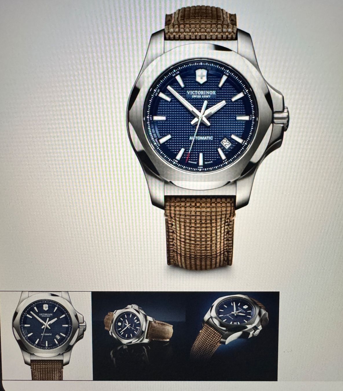 Victorinox Orologi: Victorinox I.N.O.X. MECHANICAL – Usato da Lenzburg venduto da Li-Lo 1