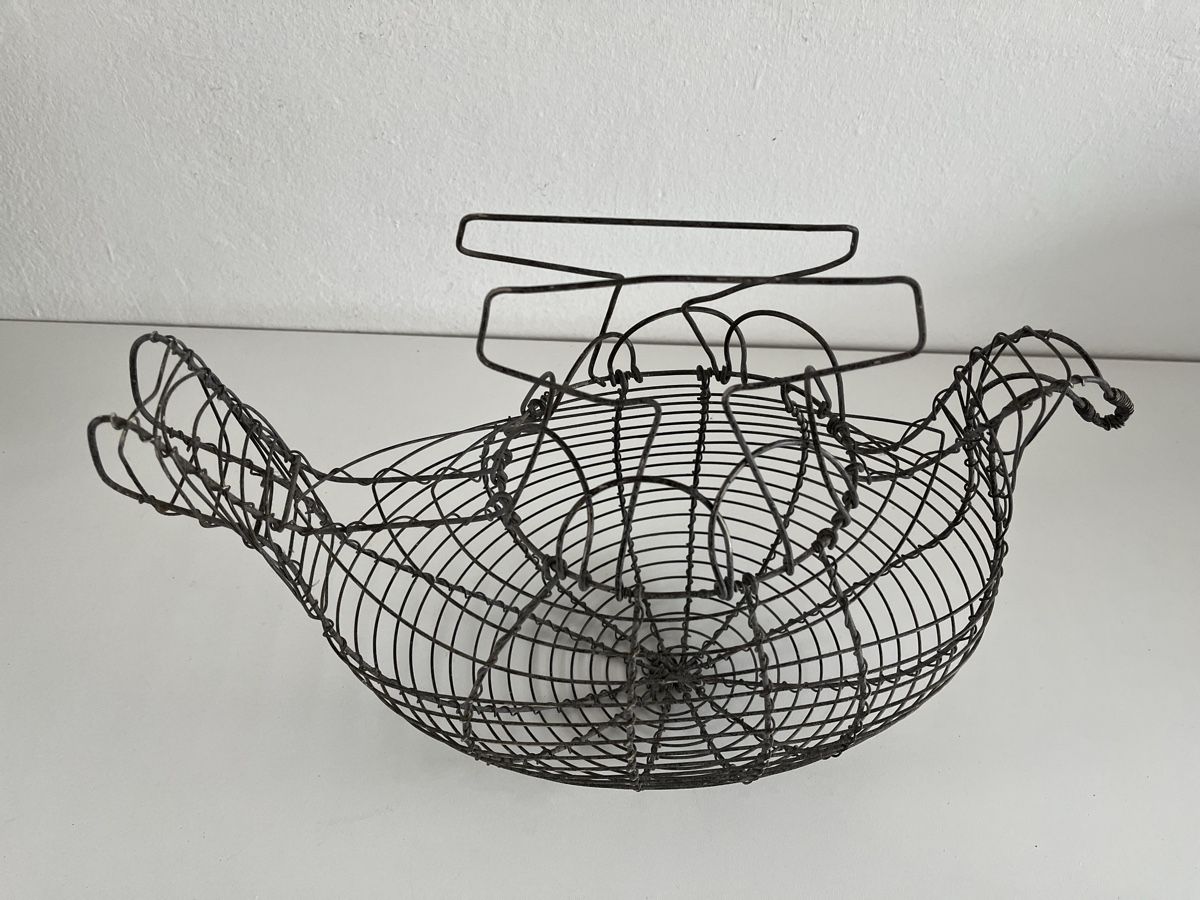 Altro per la casa: Eier-Korb / Metalldraht / Huhnform – Usato da Wetzikon ZH venduto da seli03 6