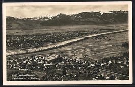 AK Walzenhausen, Panorama v. d. Meldegg