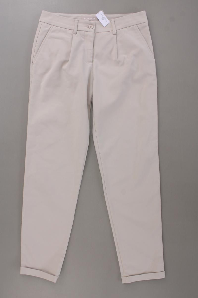 Hosen: Stefanel Stoffhose Gr. 36 creme – Gebraucht aus Neustadt an der Waldnaab von SecondLifeFashion