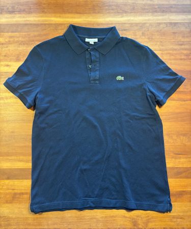 Lacoste Herren Poloshirt Slim Fit, Navyblau, XL