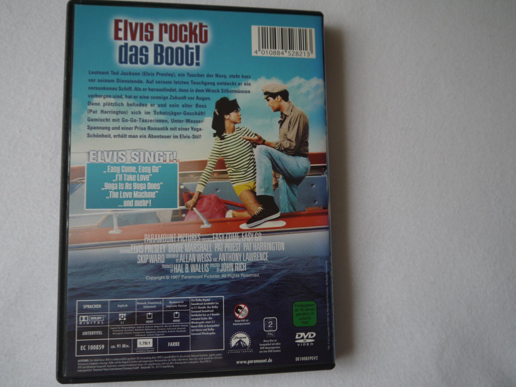 Tutti i DVDs: ELVIS PRESLEY - Seemann Ahoi – Usato da Hagendorn venduto da Blaf 1