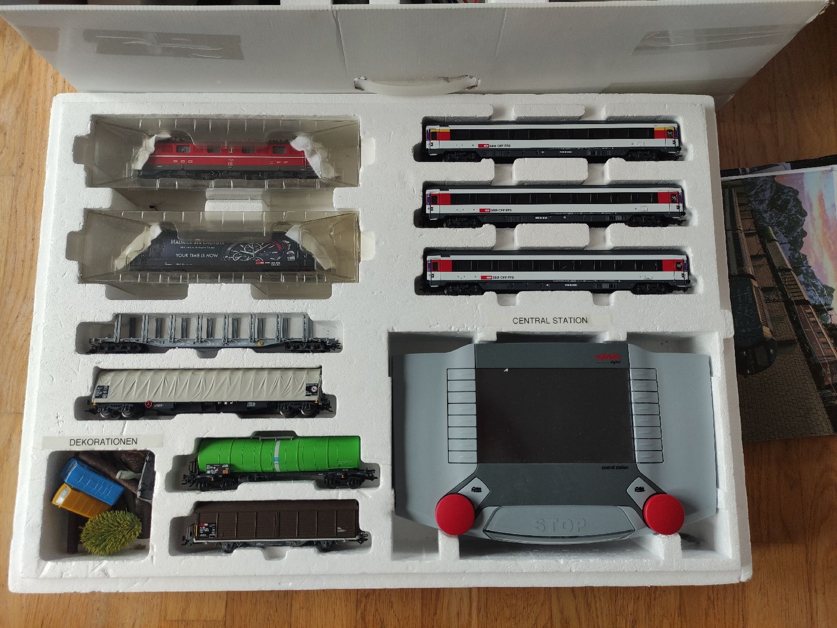 Märklin Modellini di ferrovie: 2x Märklin H0 Digital Starterpackung 29040 & 29463 – Usato da St. Gallen venduto da Pintador 5