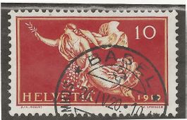 BASEL 26.04.20 Zu#144 Mi#147 Vollstempel [13B11]