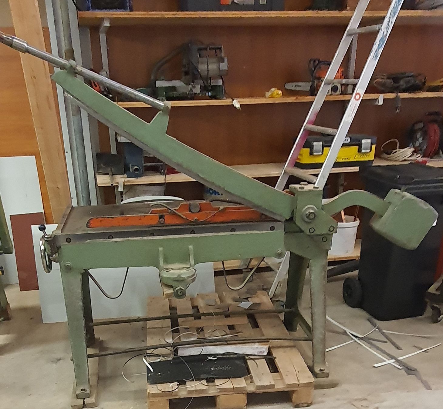 Alle Maschinen: KGM 1015 Blech Tafelschere händisch  1000mm – Gebraucht aus Bazenheid von alexzana 1
