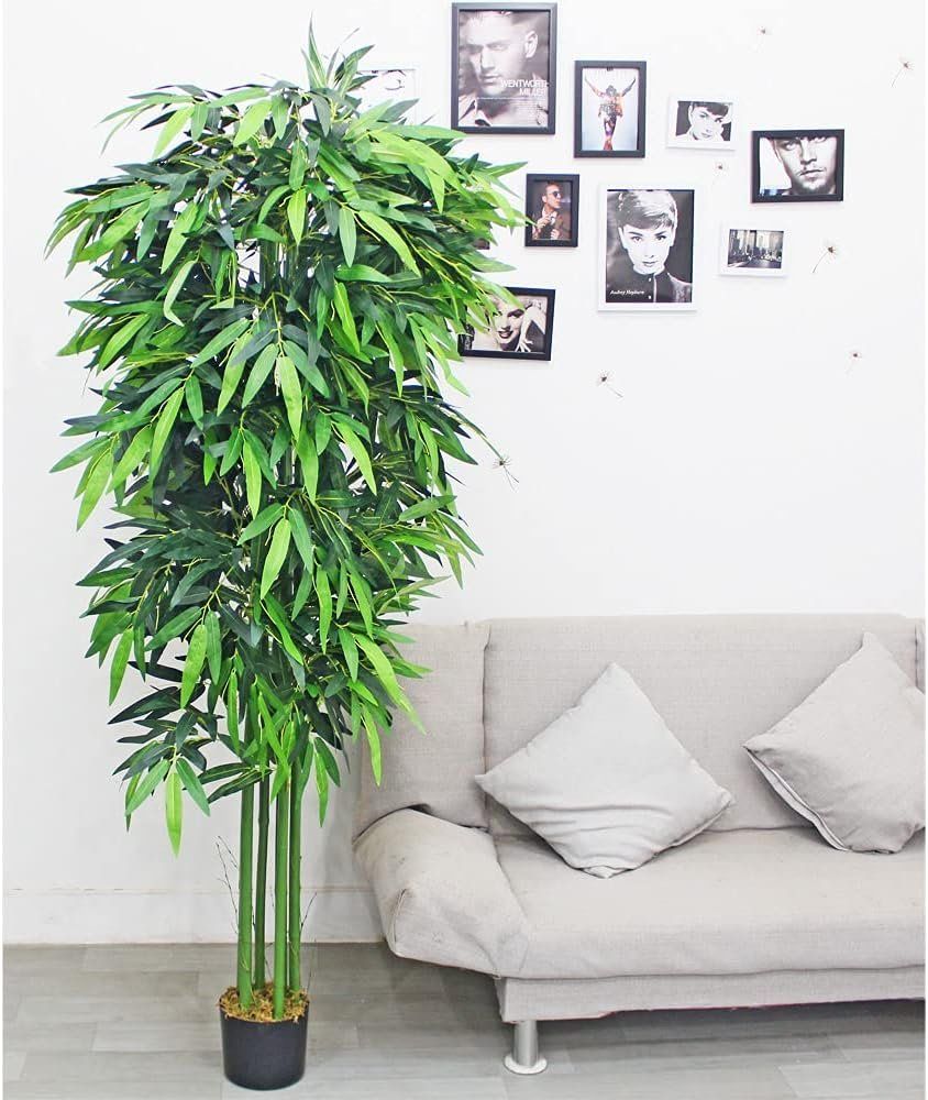 Pflanzen & Samen: Bambus Kunstbaum 210cm Decovego – Neu und originalverpackt aus Bottighofen von zaap 5