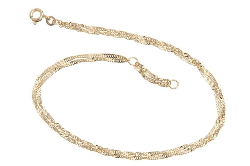 Ketten: Fusskette Echtgold 333 s – Neu und originalverpackt aus Hemmental von MeinGold1 1