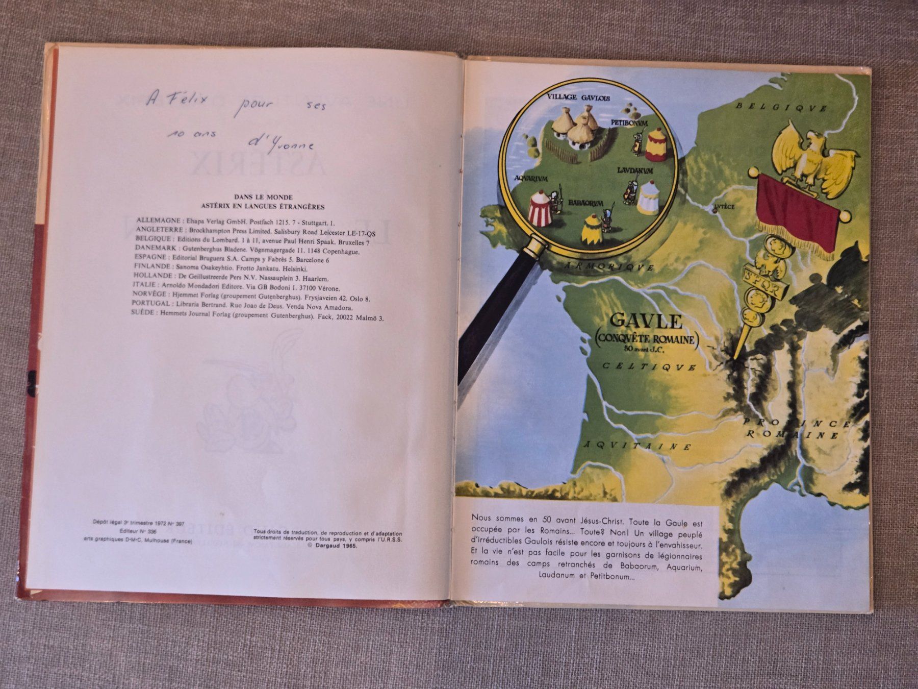 BD: Astérix et le chaudron – D'occasion à Crémines par Blakedrake 5