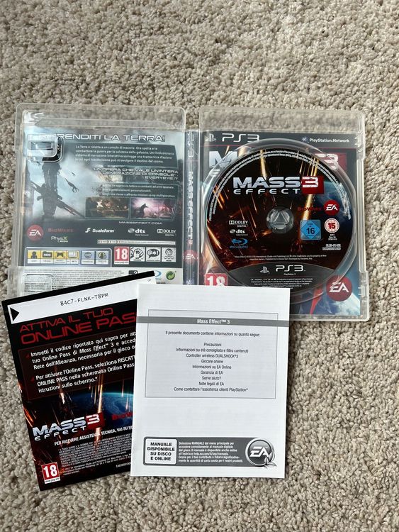 Sony Jeux: Mass 3 Effect für Playstation 3 PS3 – D'occasion à Winkel par RiMa95 1
