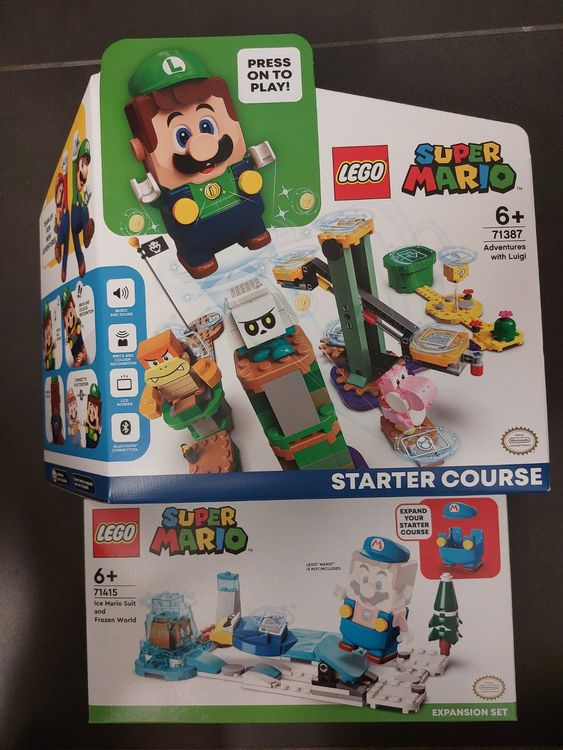 LEGO Super Mario Abenteuer mit Luigi 71387 & 71415 | Kaufen auf Ricardo | Konstruktionsspielzeug