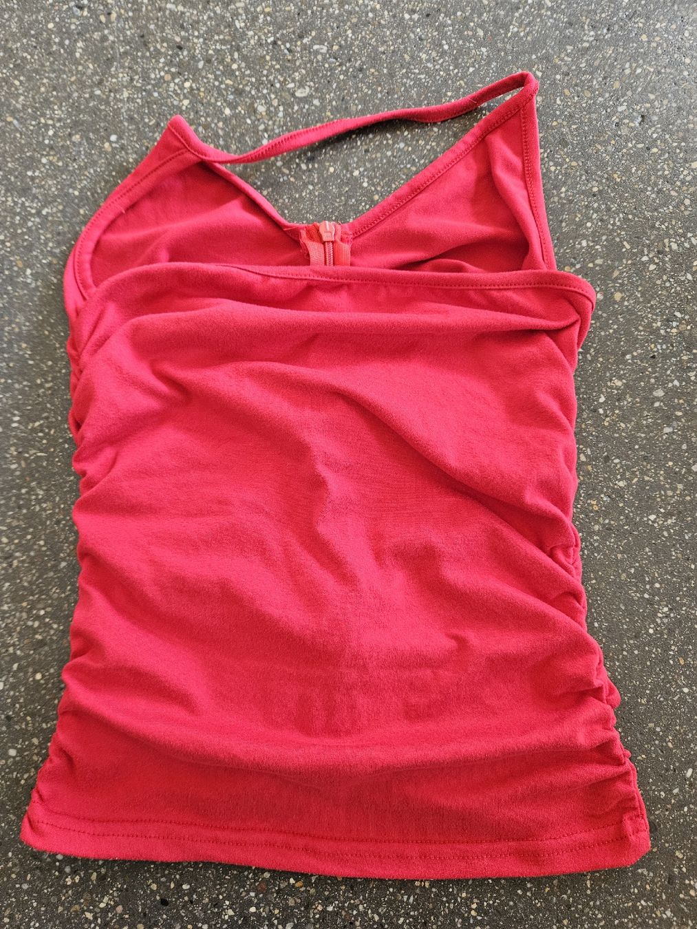 Shein Top: Rotes Neckholder Top, Grösse XXS – Usato da Anwil venduto da tamoos 2