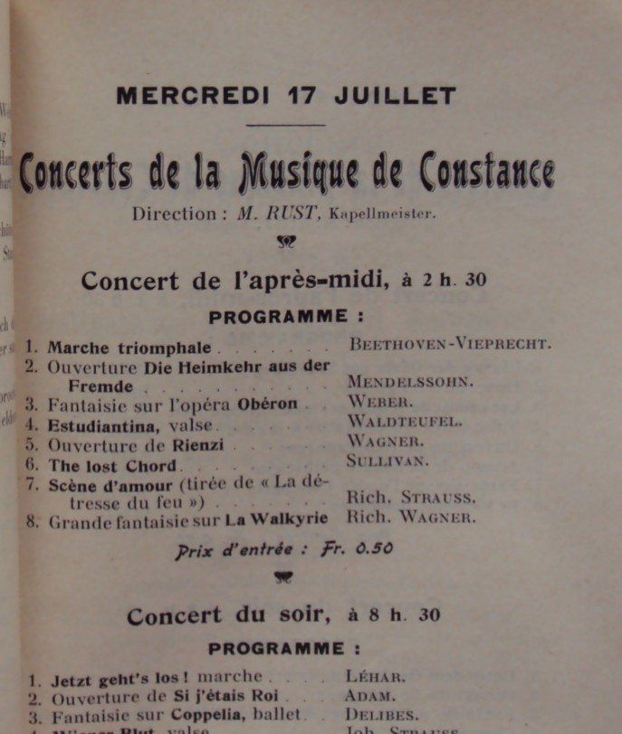 Libri: Sängerfest Neuchâtel 1912 Programmheft mit 128 S. – Usato da Bern venduto da Mattthias 1