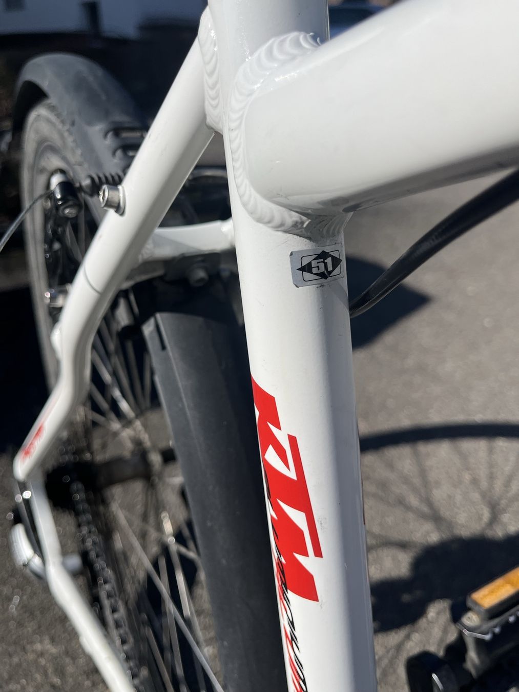 KTM Biciclette: KTM Velo: Weiss, 27 Gänge, Rahmengrösse 51 – Usato da Zürich venduto da seb_fzp9 1