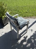 Gartenstuhlauflagen Set 5 Stk Muster guter Zustand