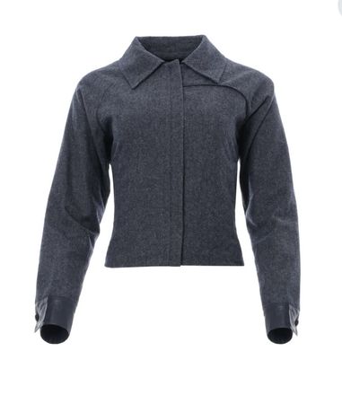 Blaue Jacke aus Paris