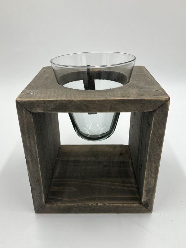 Vasi & Recipienti: RENÉ BELEHRADEK | Vase | 2er-Set | Holz/Glas – Nuovo (secondo la descrizione) da Wittenbach venduto da Restwert_St-Gallen 1
