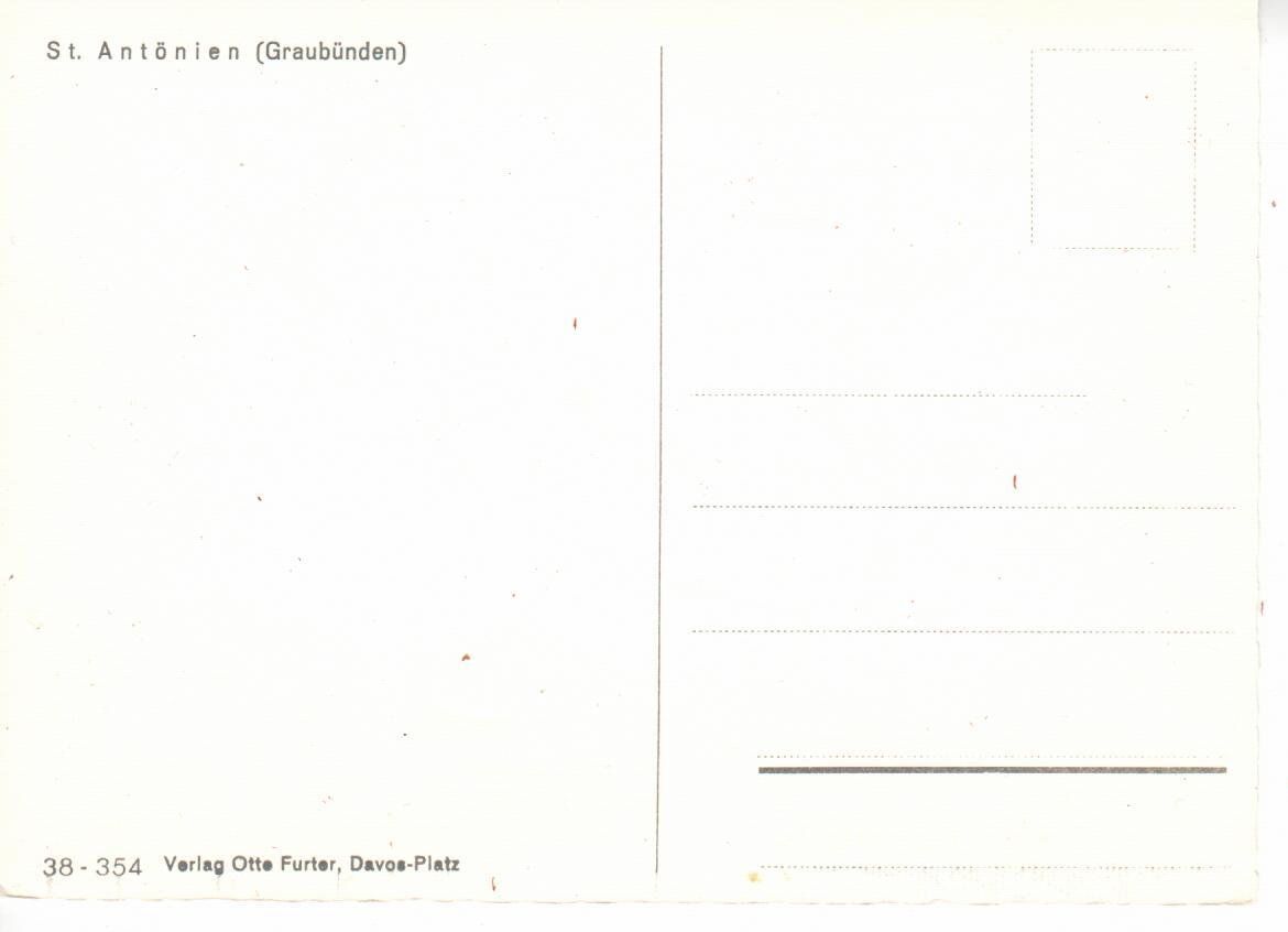 Cartoline postali: St. Antönien – Usato da Wolhusen venduto da Curver9 1