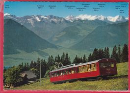 VITZNAU-RIGI-BAHN MIT DEN BERNER ALPEN