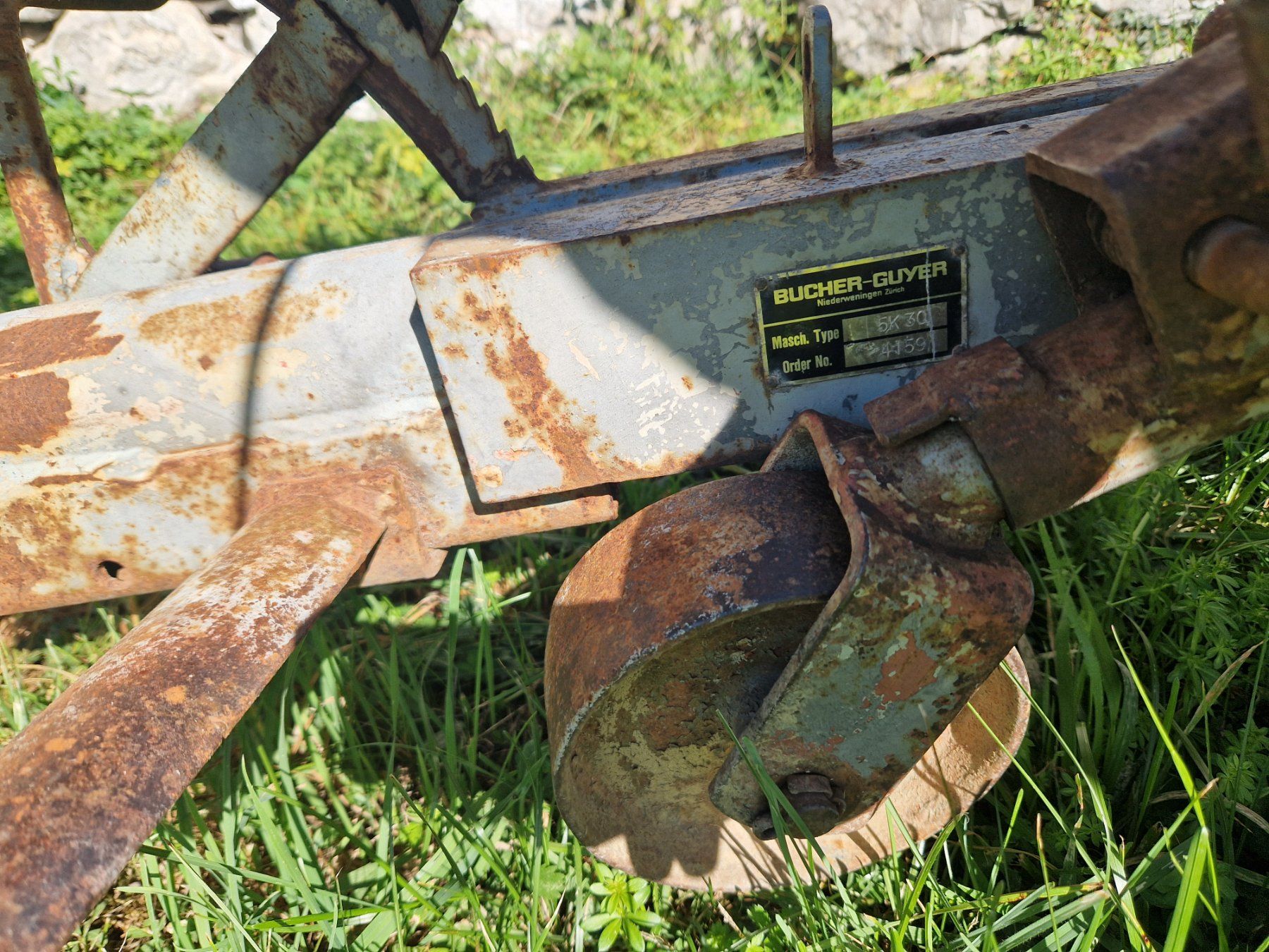 Bucher Trattori: Bucher K5 Einachser – Usato da Ennenda venduto da uelio1 6