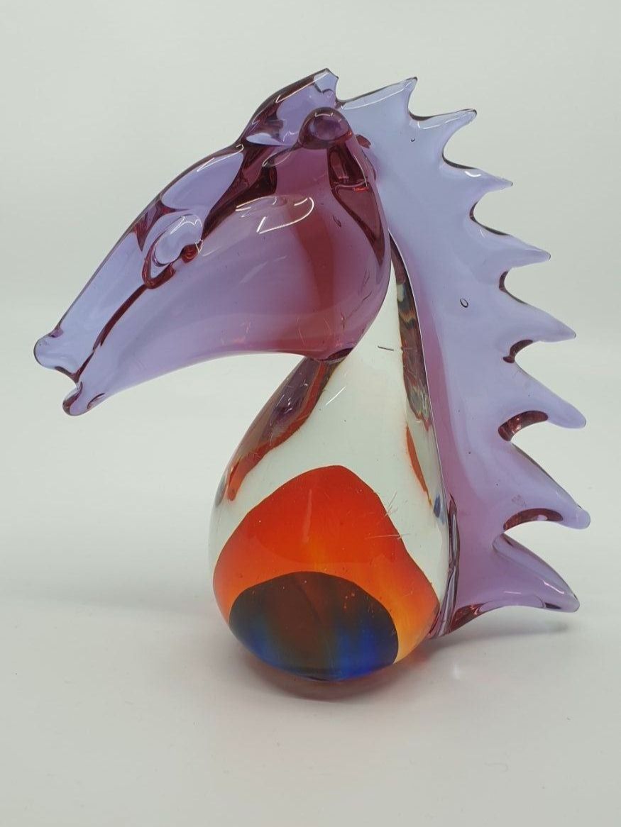 Sculptures & Statues: Pferdekopf vermutlich Murano Glas – D'occasion à Emmen par Brockofsky