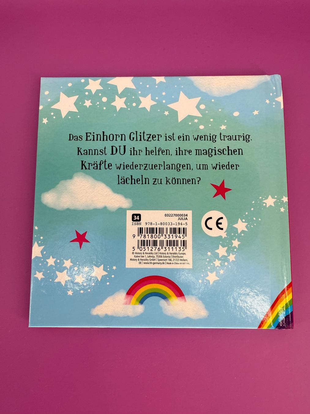 Libri: Personalisiertes Einhorn-Buch "Julia" – Usato da Auenstein venduto da moin. 2