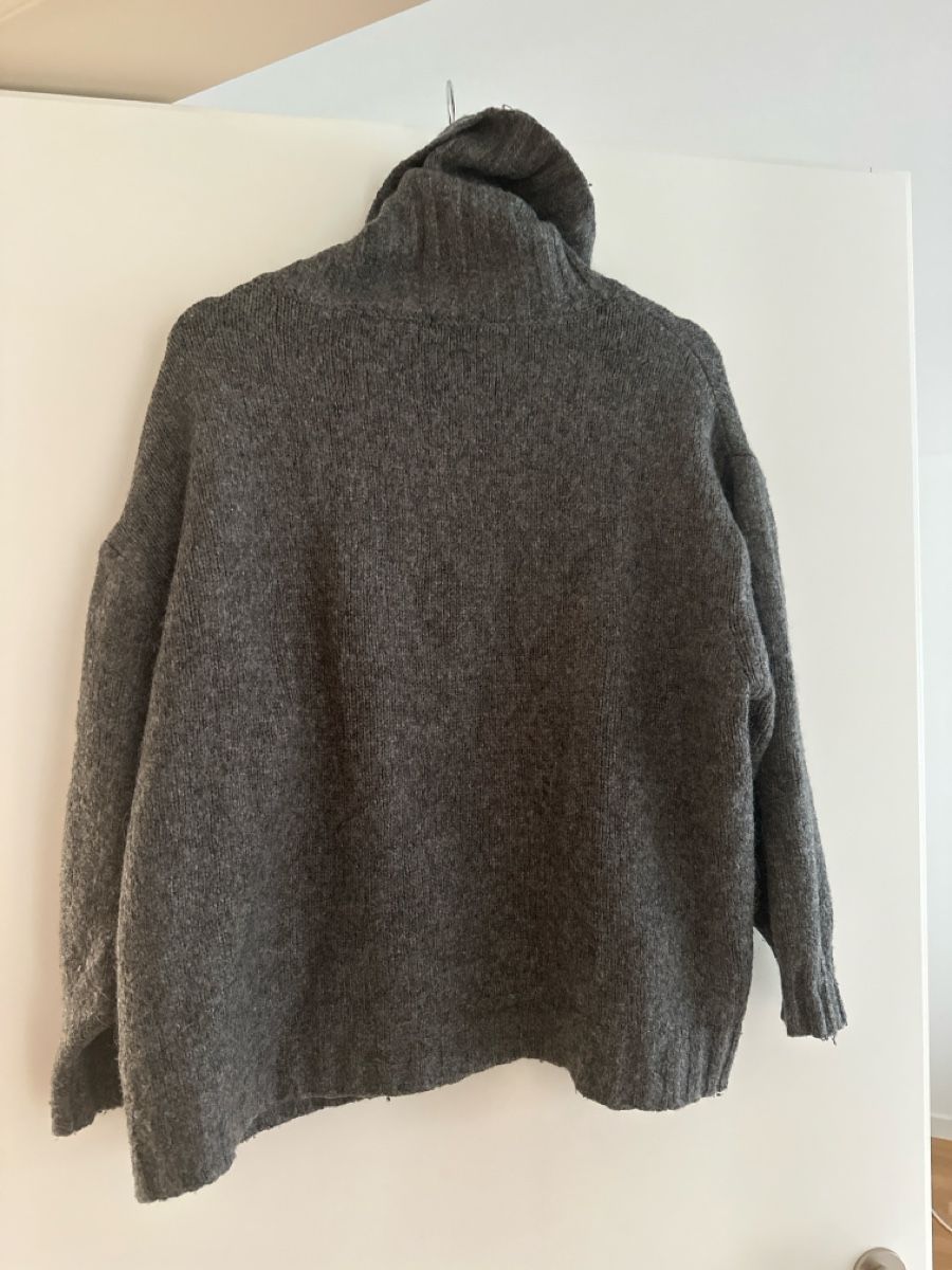 Zara Pullover & Sweatshirts: Warmer ZARA Strickpullover, Grau, Rollkragen, Gr. M – Gebraucht aus Luzern von val_z5jn 1