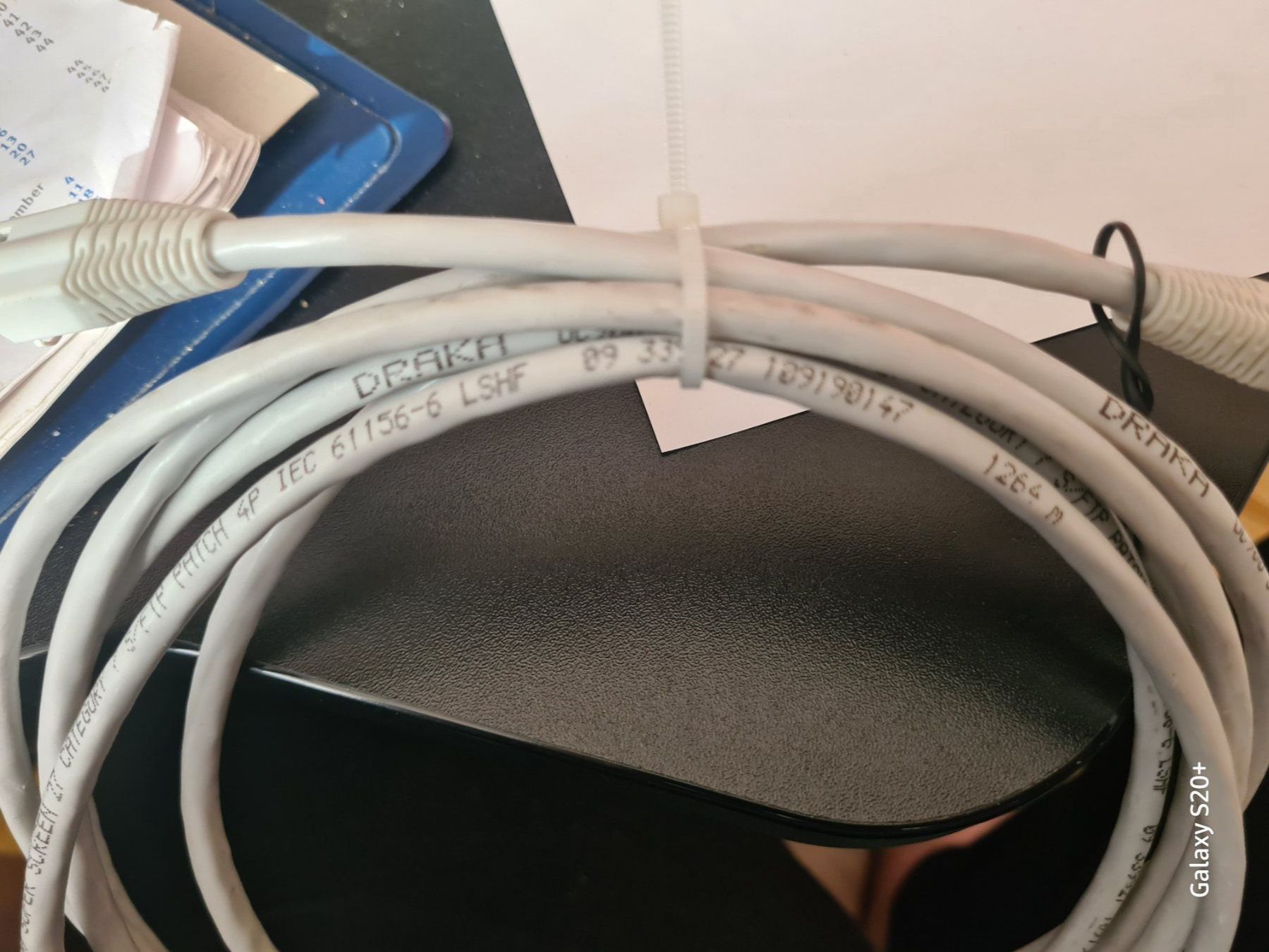 Kabel: Patch Kabel LAN-Kabel Kat.7, weiss, ca.3m-superschnell S/FTP – Gebraucht aus Zürich von Alibaba1234 3