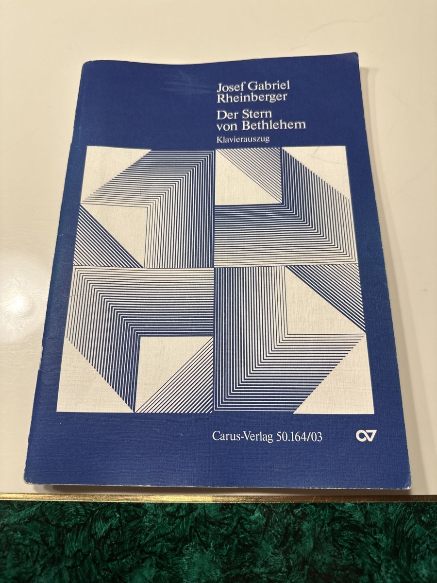 Libri: Der Stern von Bethlehem, Klavierauszug – Usato da Wald ZH venduto da Martin79