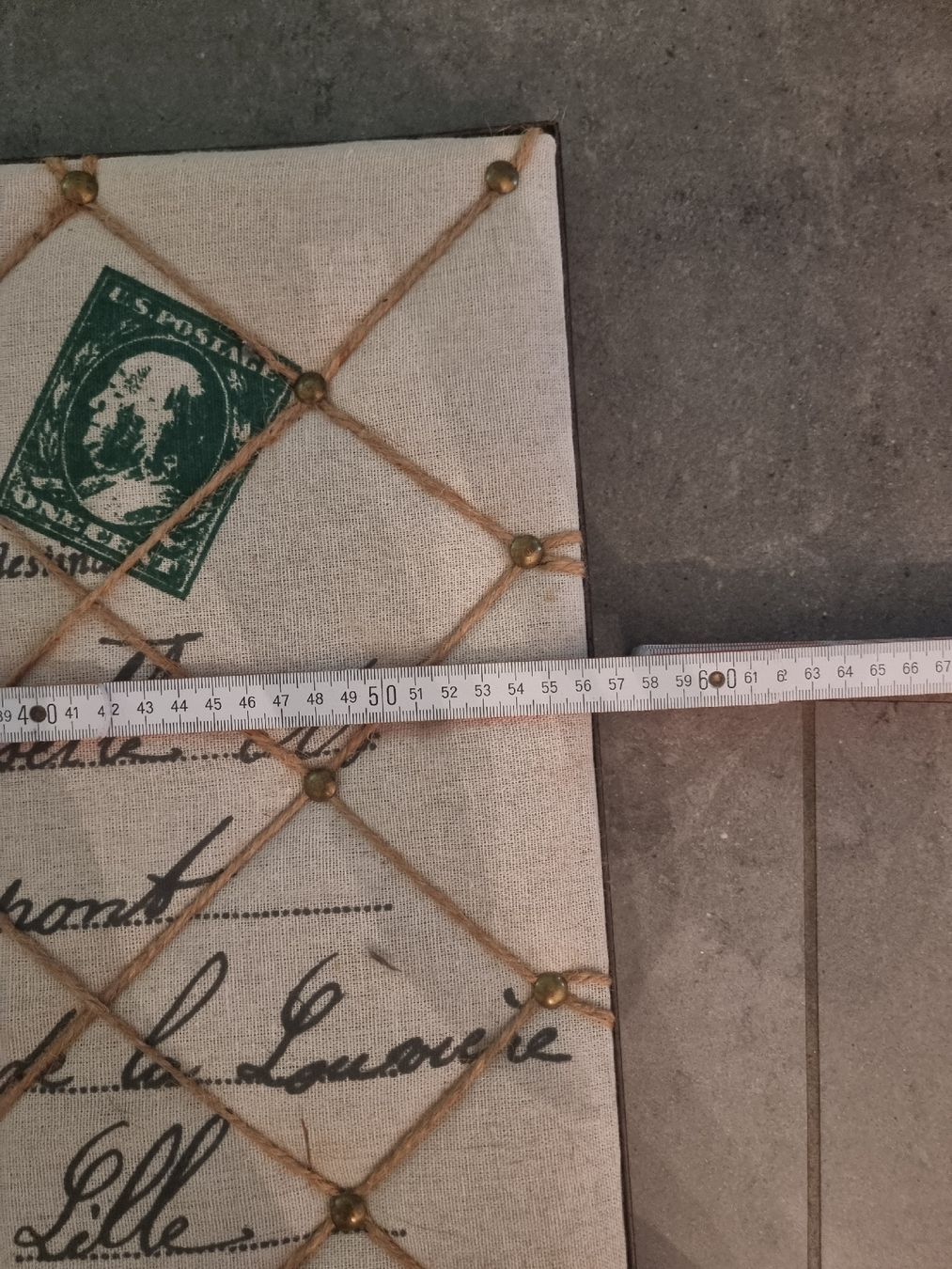 Loberon Tutte le decorazioni: Dekorative Vintage Pinnwand - Shabby Chic – Usato da Zweidlen venduto da VG159 3