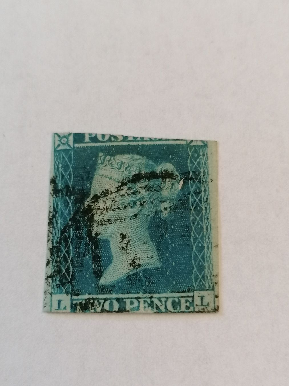 Tutti i francobolli: Two pence blue 1841 Platte 3  – Usato da Happerswil venduto da tschergi