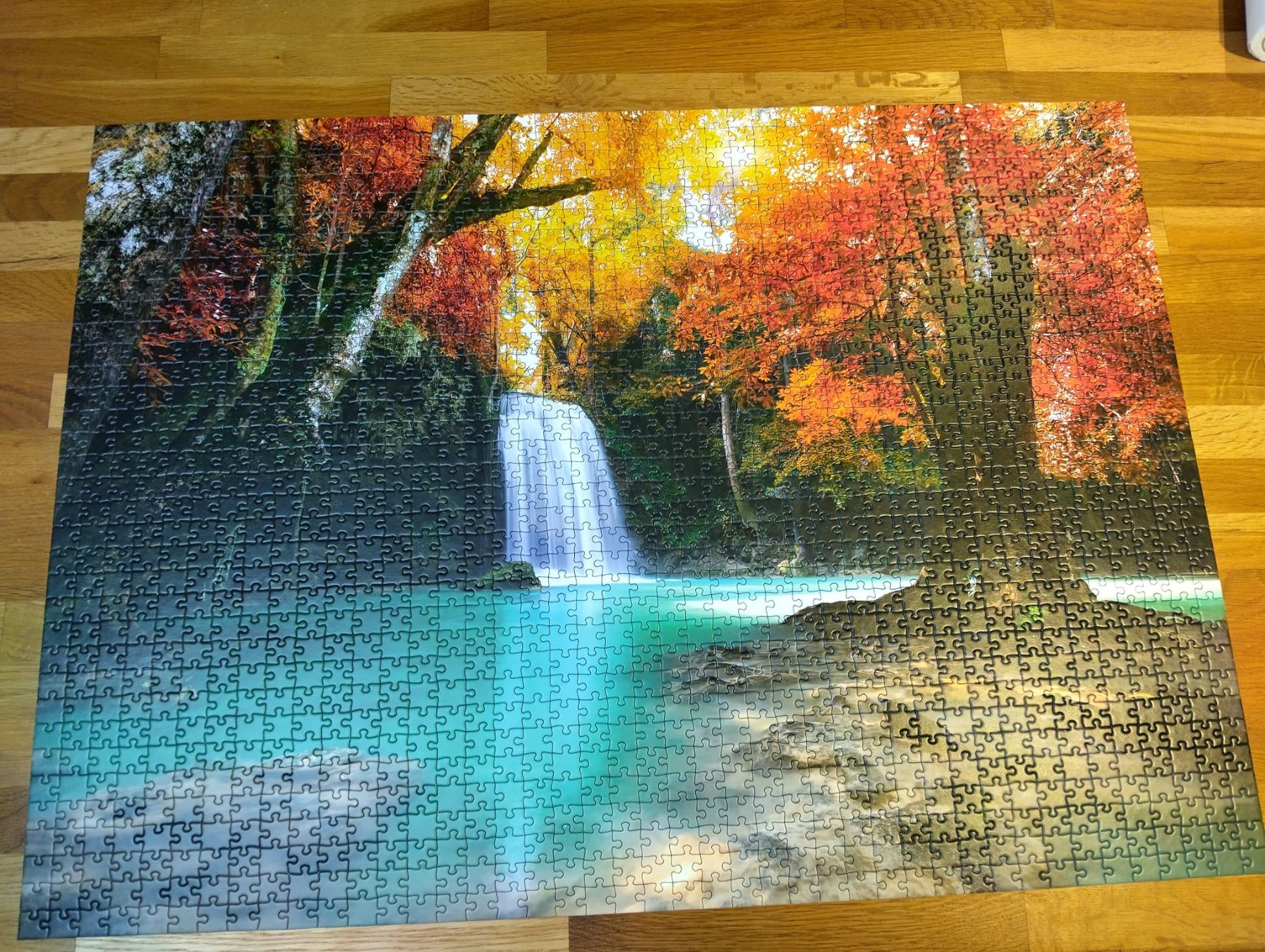 Puzzle: 1500er Puzzle, Artdeco, Wasserfall im Wald – Nuovo (secondo la descrizione) da Full-Reuenthal venduto da Ilor0309 1