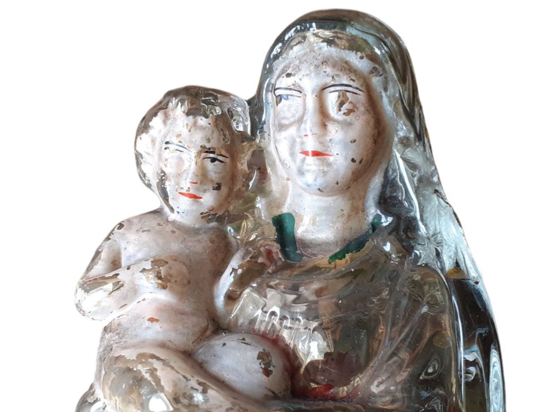 Statuette: Figur Bauernsilber Maria – Usato da Mörschwil venduto da antiksalon21 3