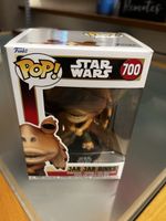 (4)Funko Pop Star Wars Jar Jar Binks 700 Figur neuwertig