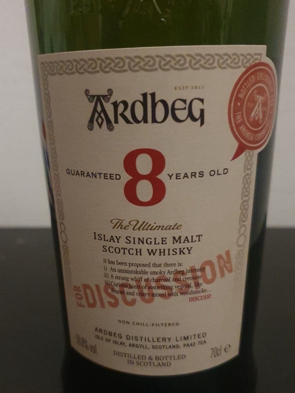 Ardbeg Spirituosen: Ardbeg 8 years for discussion – Neu (gemäss Beschreibung) aus Langnau am Albis von jer_pm72 1