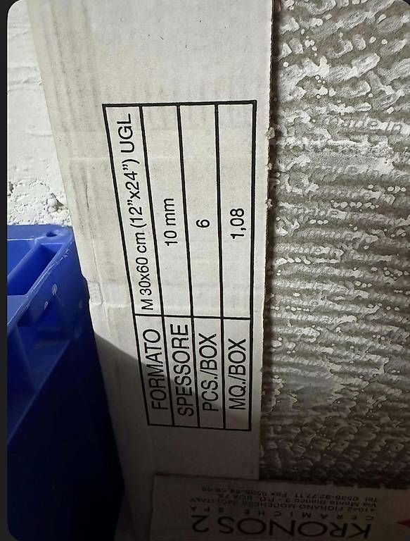 Rivestimenti per pavimenti: Keramik Stein Bodenplatten – Usato da Aarwangen venduto da bm1067 3