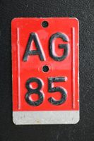 Velonummer AG 85