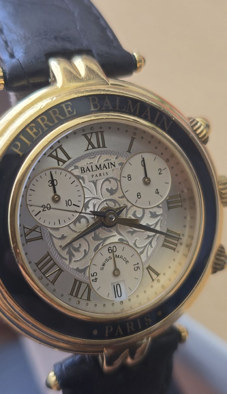 Balmain Uhren: Pierre Balmain Paris Chronograph 37.4 mm – Gebraucht aus Minusio von AGSuhren 4