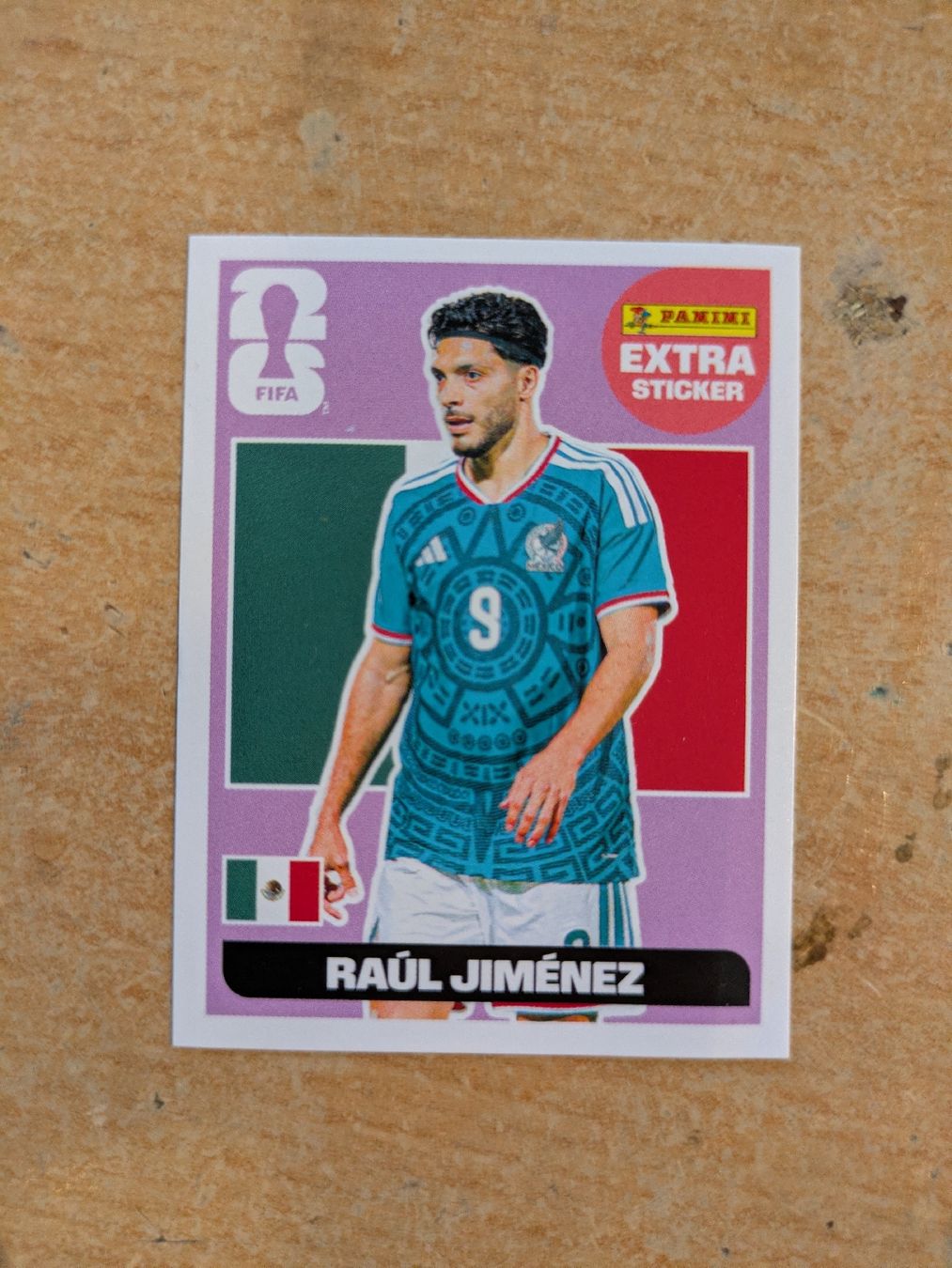 Sticker: Raul Jimenez Panini Extra Sticker – Nuovo (secondo la descrizione) da Zürich venduto da lazygalaxy