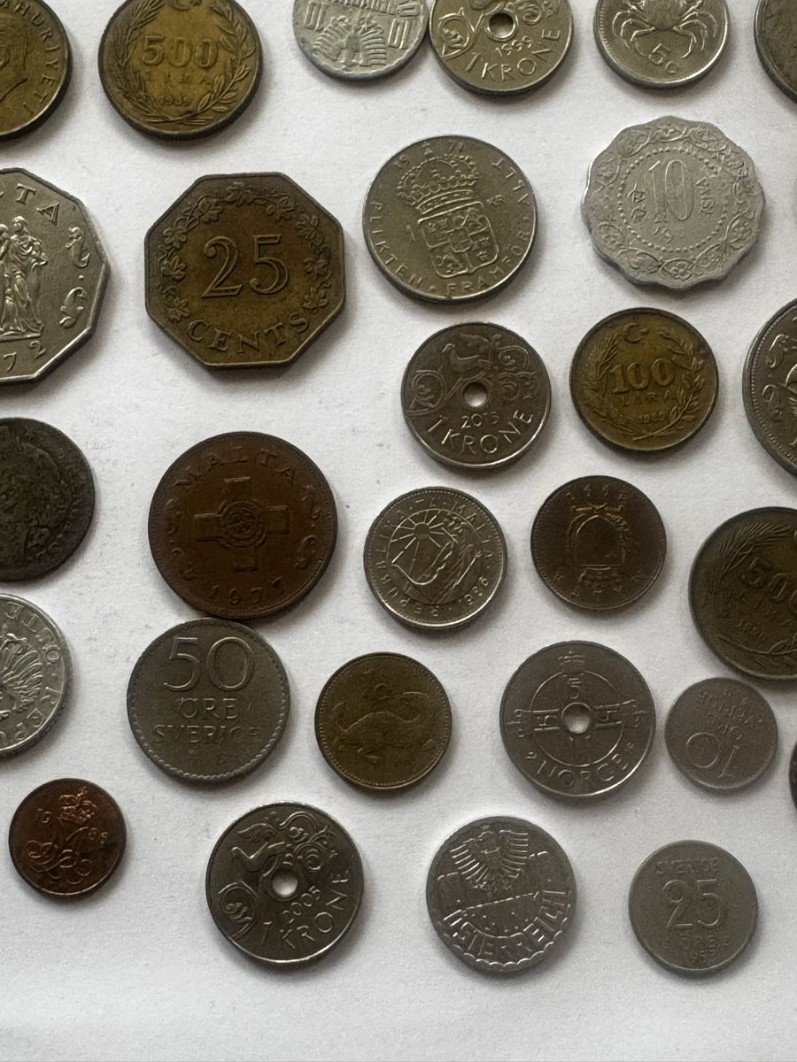 Billets de banque: Collection of old coins – D'occasion à Gerlafingen par naj_vj8s 3