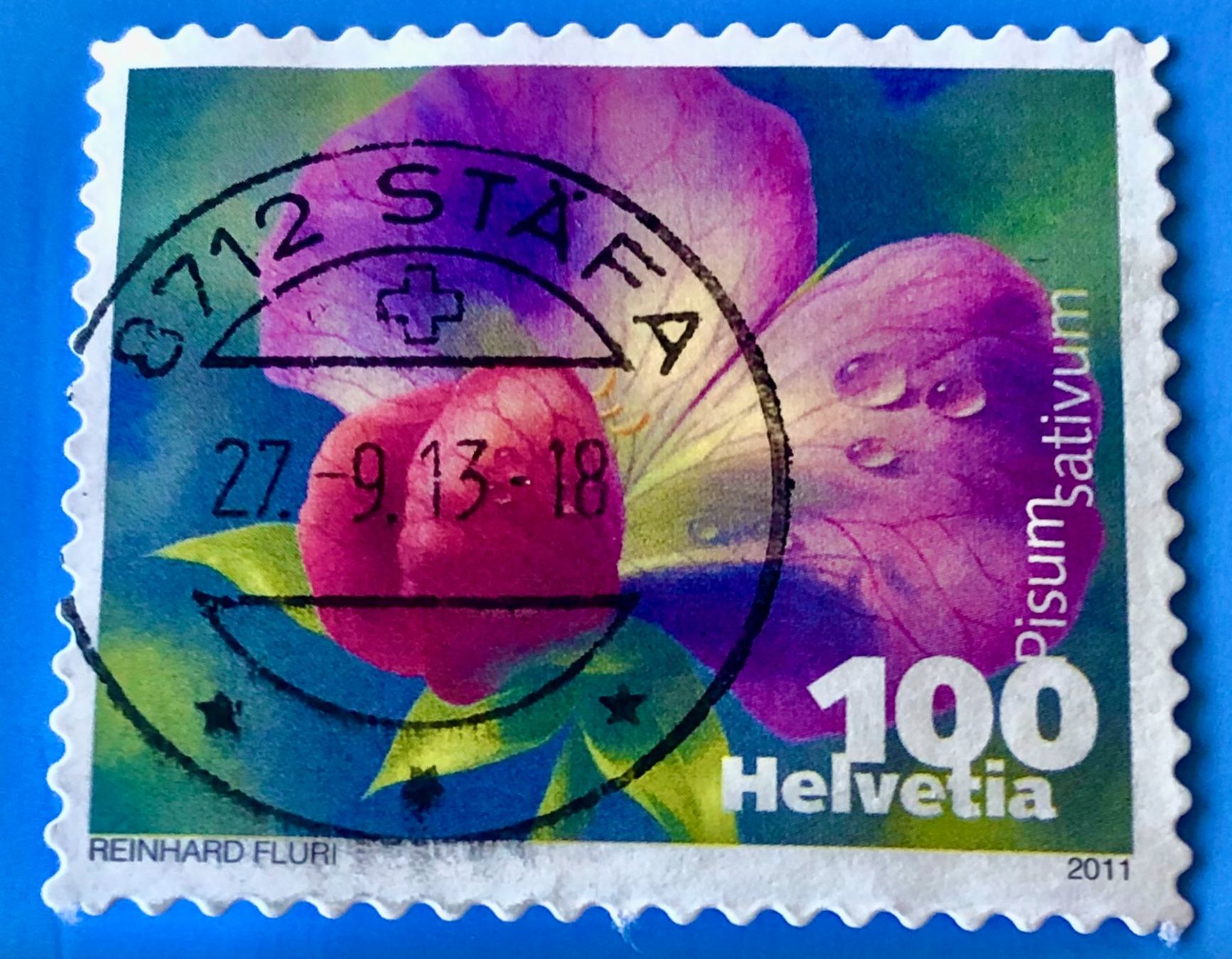 Alle Briefmarken: Nr.1377 mit gestempelt Zucchini 2011    – Gebraucht aus Aarau von Billa007